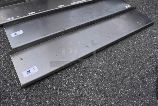 Stainless Steel Shelf. 60x12x3 - Image 1 of 3