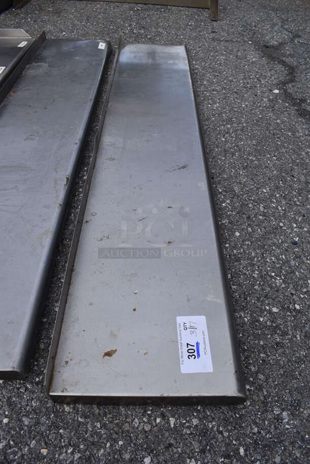 Stainless Steel Shelf. 60x12x3 - Image 2 of 3