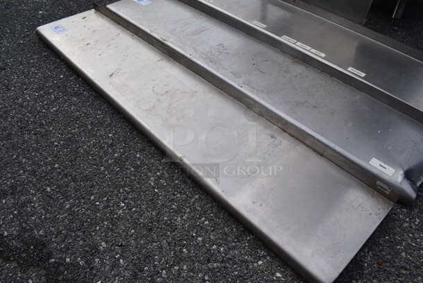 Stainless Steel Shelf. 60x12x3 - Image 3 of 3