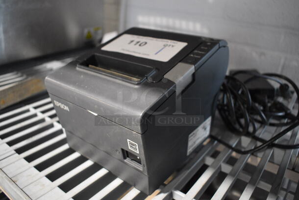Epson M244A Countertop Receipt Printer. 6x8x6 - Image 2 of 4