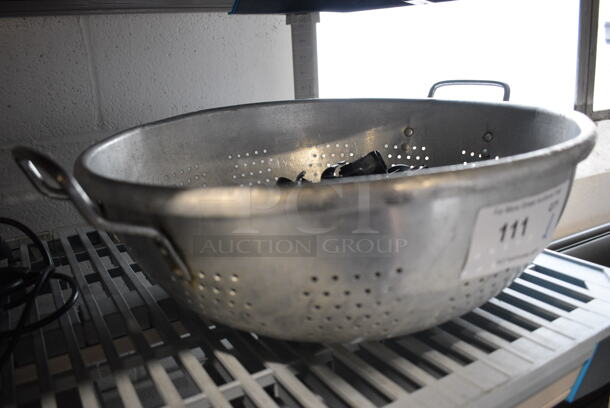ALL ONE MONEY! Metal Colander w/ Black Poly Metro Shelf Clips - Image 3 of 3