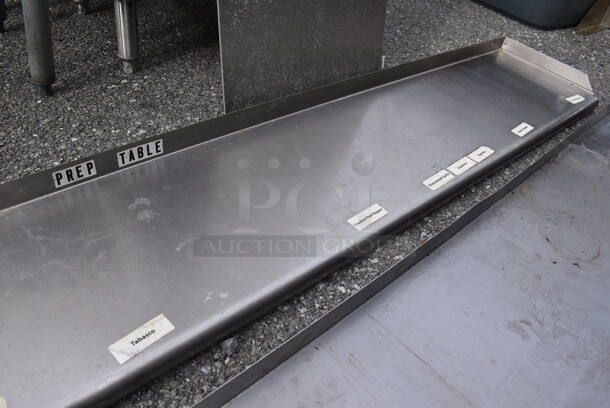 Stainless Steel Shelf. 70x12x3 - Image 4 of 4