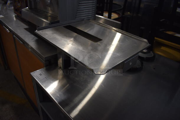 Duke Stainless Steel Subway Make Line Cashiers Station. 61x34x45 - Image 5 of 6
