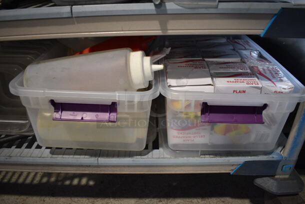 ALL ONE MONEY! Tier Lot of Various Items Including Poly Bins and Toothpicks - Image 2 of 5