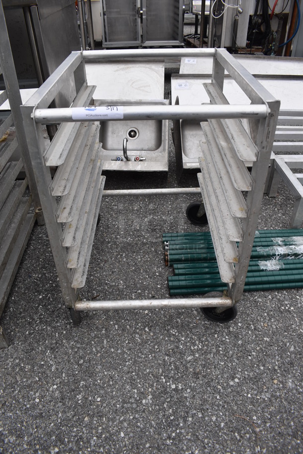 Lockwood Metal Pan Rack on Commercial Casters. 21x26x29.5