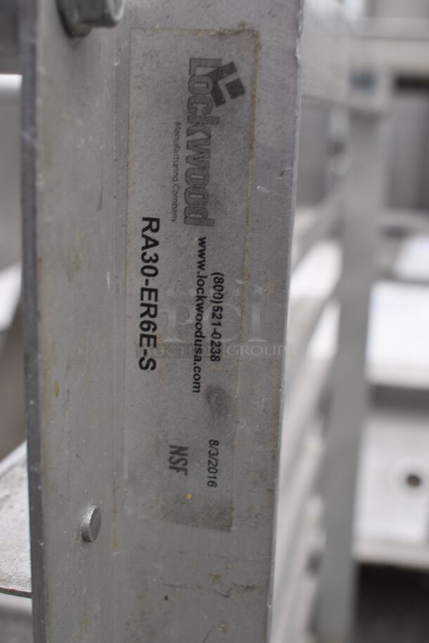 Lockwood Metal Pan Rack on Commercial Casters. 21x26x29.5 - Image 4 of 5
