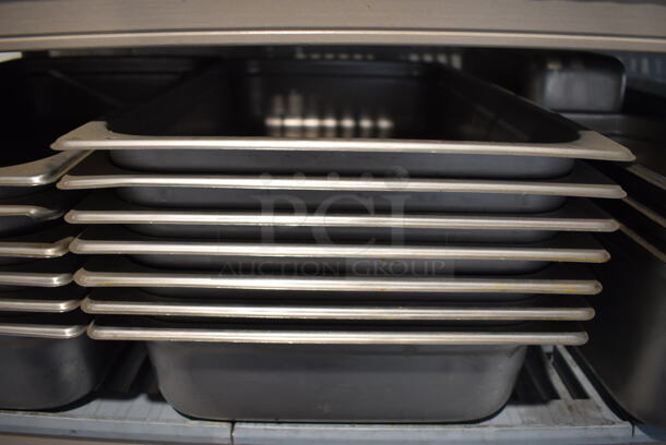 13 Stainless Steel Full Size Drop In Bins. 1/1x4. 13 Times Your Bid! - Image 2 of 3