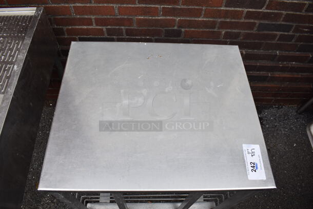 Metal Commercial Pan Transport Rack on Commercial Casters. 21x24x31 - Image 5 of 5