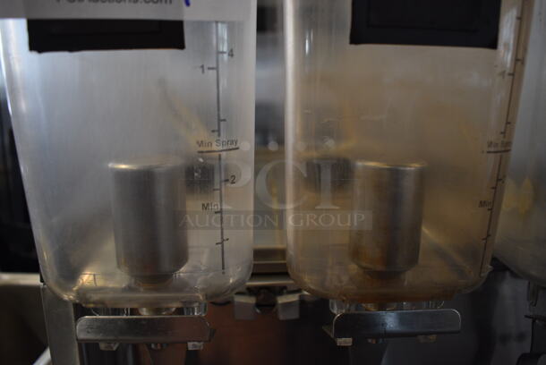 Crathco CS-4E/2D/3D-16 Stainless Steel Commercial Countertop 4 Hopper Refrigerated Beverage Machine. 120 Volts, 1 Phase. 21.5x17.5x27.5. Tested and Working! - Image 7 of 8