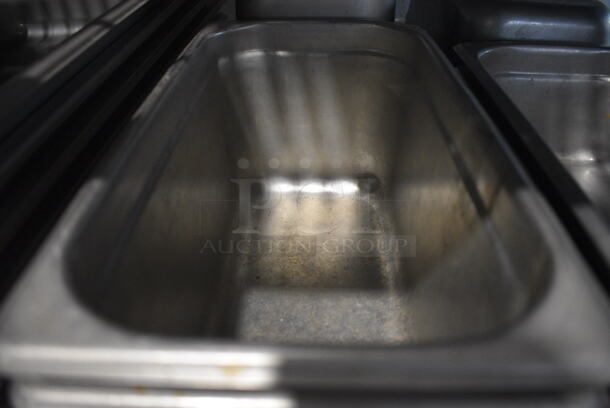 9 Stainless Steel 1/3 Size Drop In Bins. 1/3x6. 9 Times Your Bid! - Image 3 of 3