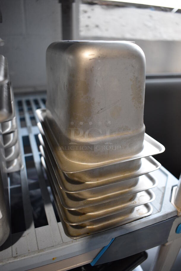 5 Stainless Steel 1/9 Size Drop In Bins. 1/9x4. 5 Times Your Bid! - Image 3 of 3