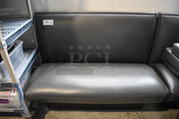 4 Single Sided Booth Seats. 48x26x37 - Image 1 of 5