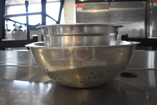 3 Various Metal Bowls. Includes 12x12x6.5. 3 Times Your Bid! - Image 4 of 4