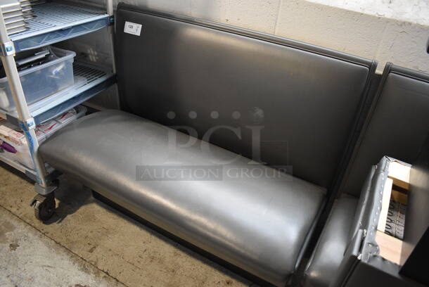4 Single Sided Booth Seats. 48x26x37 - Image 2 of 5