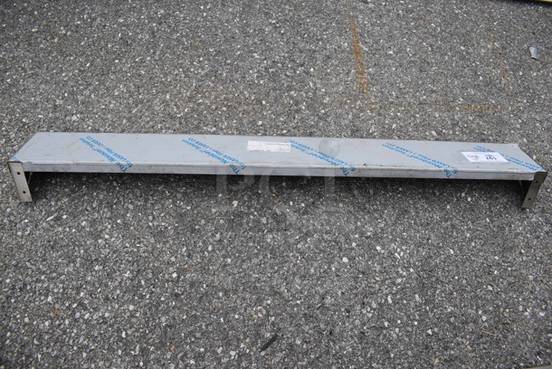 Metal Shelf w/ Brackets. 48x6x4 - Image 4 of 5