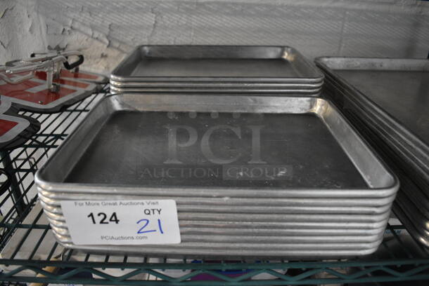 21 Metal Baking Pans. 13x9.5x1. 21 Times Your Bid! - Image 2 of 3