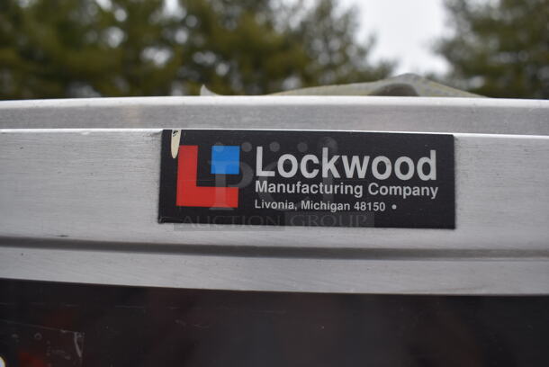 Lockwood Metal Commercial Pan Transport Rack on Commercial Casters. Missing 1 Door. 21x28x70.5 - Image 7 of 7