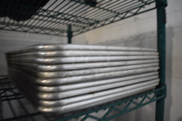 10 Metal Half Size Baking Pans. 13x18x1. 10 Times Your Bid! - Image 3 of 3