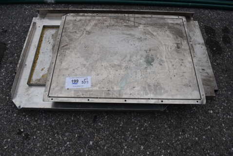 ALL ONE MONEY! Lot of Various Metal Panels! Includes 22.5x13.5