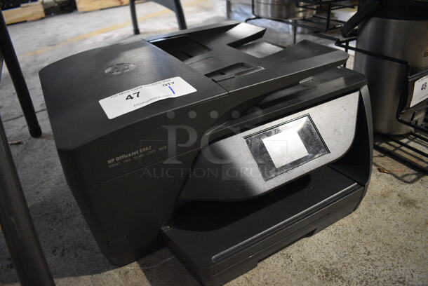 HP Officejet 6962 Countertop Printer Scanner Copier Fax Machine. 18x15x9 - Image 2 of 5
