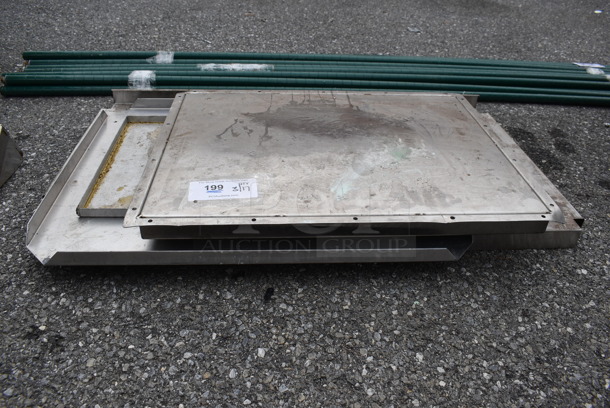 ALL ONE MONEY! Lot of Various Metal Panels! Includes 22.5x13.5 - Image 2 of 7