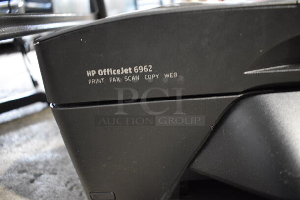 HP Officejet 6962 Countertop Printer Scanner Copier Fax Machine. 18x15x9 - Image 5 of 5