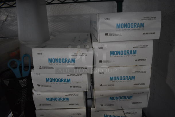 ALL ONE MONEY! Tier Lot of Various Items Including Utensils and Monogram Food Sheets - Image 5 of 6