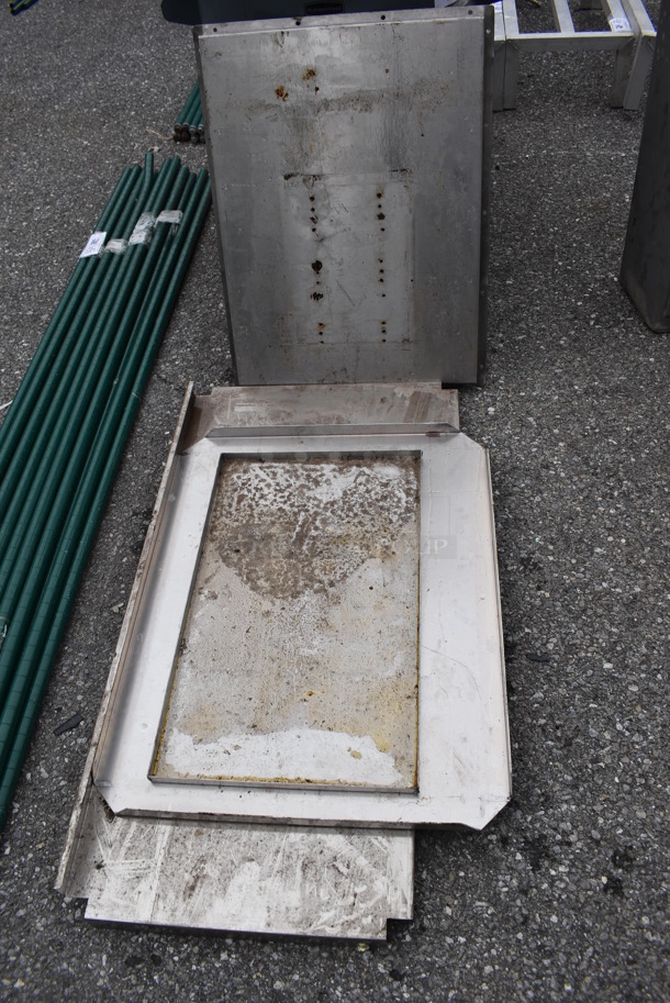 ALL ONE MONEY! Lot of Various Metal Panels! Includes 22.5x13.5 - Image 6 of 7