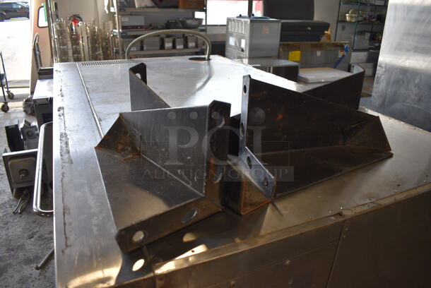 2 Bakers Pride ER-12-5736 Stainless Steel Commercial Electric Powered Single Deck Pizza Oven w/ Cooking Stones. Comes w/ 4 Legs. 208 Volts, 3 Phase. 74x46x50. 2 Times Your Bid! - Image 11 of 12