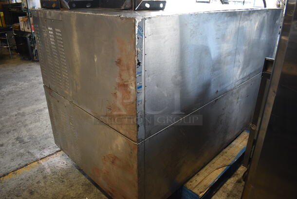 2 Bakers Pride ER-12-5736 Stainless Steel Commercial Electric Powered Single Deck Pizza Oven w/ Cooking Stones. Comes w/ 4 Legs. 208 Volts, 3 Phase. 74x46x50. 2 Times Your Bid! - Image 12 of 12