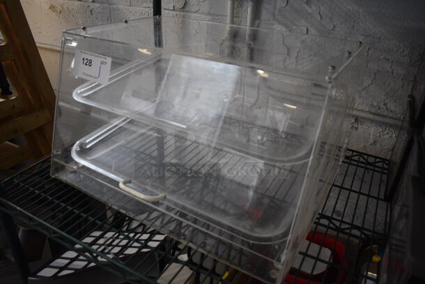 Clear Poly Countertop Display Merchandiser. 21x16x12 - Image 2 of 4