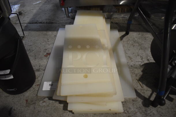 11 Various Cutting Boards. Includes 9x18x0.5. 11 Times Your Bid! - Image 1 of 3