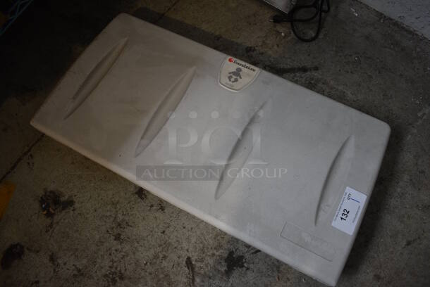 Foundations Gray Poly Wall Mount Diaper Changing Station. 34x4x17.5 - Image 1 of 3