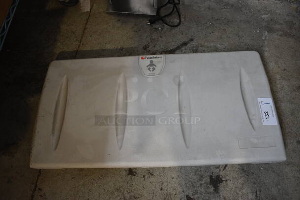 Foundations Gray Poly Wall Mount Diaper Changing Station. 34x4x17.5 - Image 2 of 3