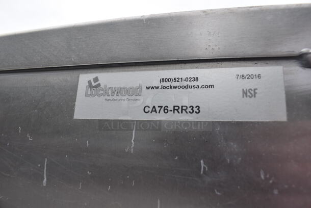 Lockwood Metal Enclosed Pan Rack. 16x20x76.5 - Image 4 of 7