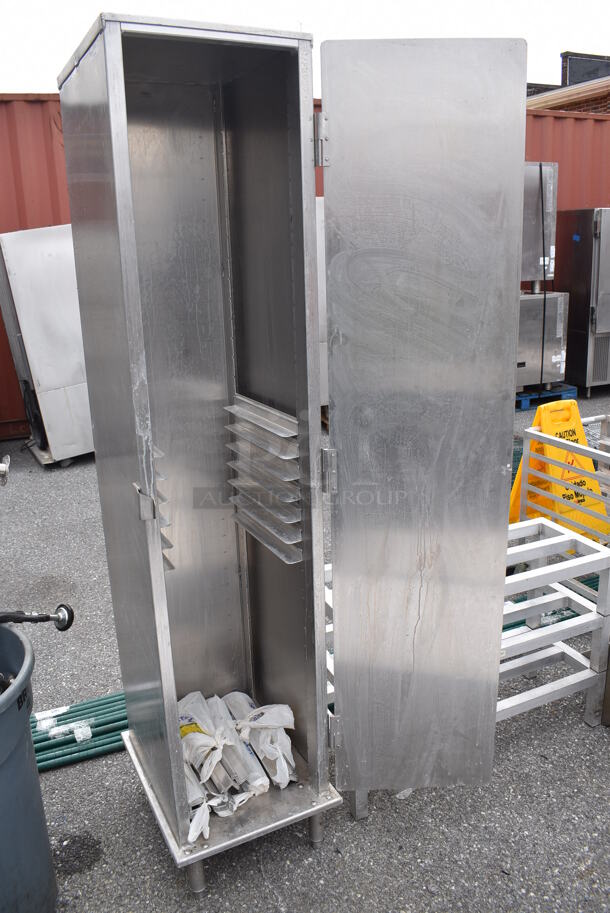Lockwood Metal Enclosed Pan Rack. 16x20x76.5 - Image 6 of 7