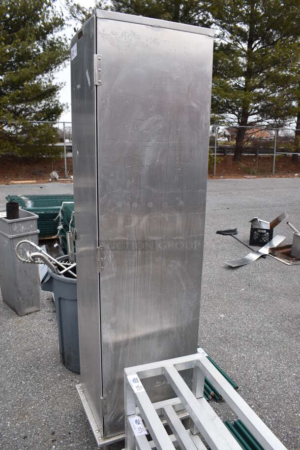Lockwood Metal Enclosed Pan Rack. 16x20x76.5 - Image 7 of 7