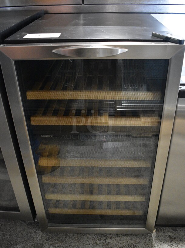 BRAND NEW SCRATCH AND DENT! Danby DWC283BLS-1 Stainless Steel Mini Cooler Merchandiser. 115 Volts, 1 Phase. 19.5x24x33. Tested and Working! - Image 1 of 7