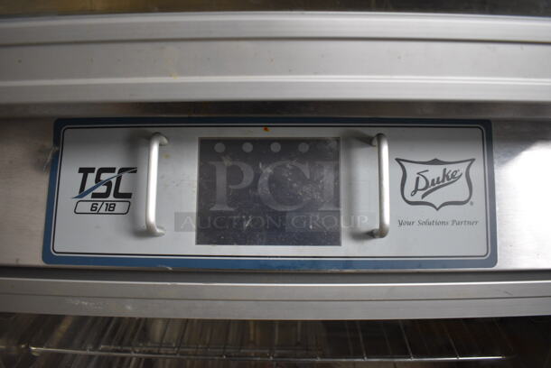 Duke TSC-6/18M Stainless Steel Commercial Electric Powered Oven Proofer on Commercial Casters. 208 Volts, 1 Phase. 38x30x78 - Image 3 of 7