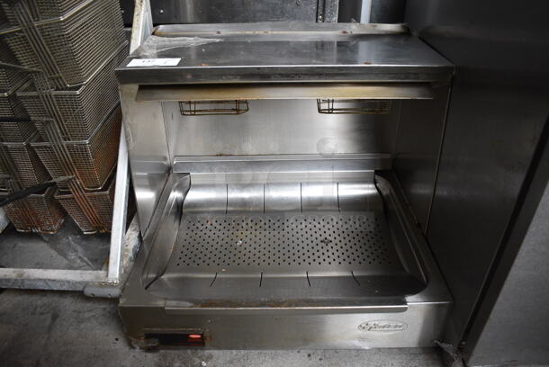 Hatco Stainless Steel Commercial Countertop Fry Dumping Station. 27x22.5x22.5. Tested and Working!