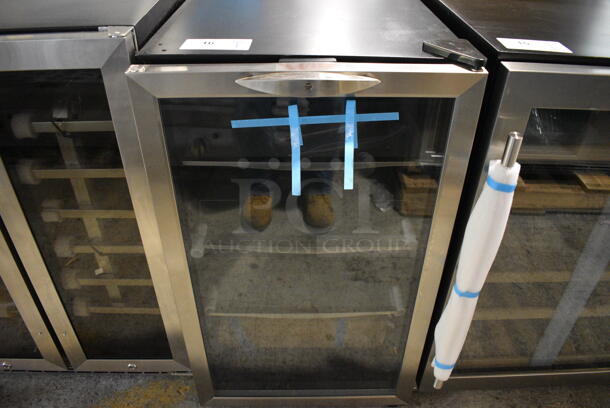 BRAND NEW SCRATCH AND DENT! Danby DBC039A1BDB Stainless Steel Mini Cooler Merchandiser. 115 Volts, 1 Phase. 19.5x24x33.5. Tested and Working! - Image 2 of 6