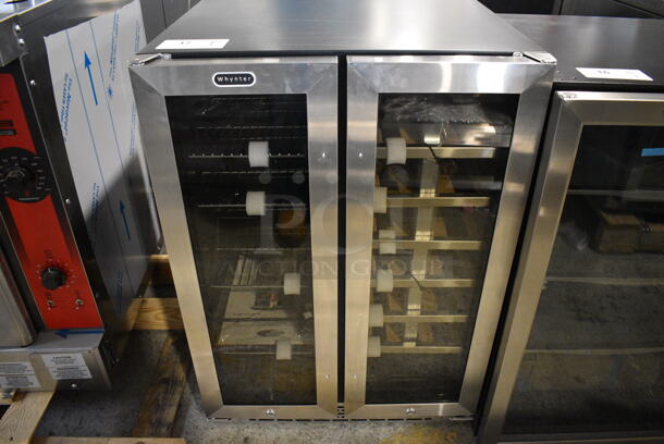 BRAND NEW SCRATCH AND DENT! Whynter BWB-2060FDS Stainless Steel 2 Door Wine Chiller Merchandiser. 115 Volts, 1 Phase. 24x22x34. Tested and Working! - Image 2 of 7