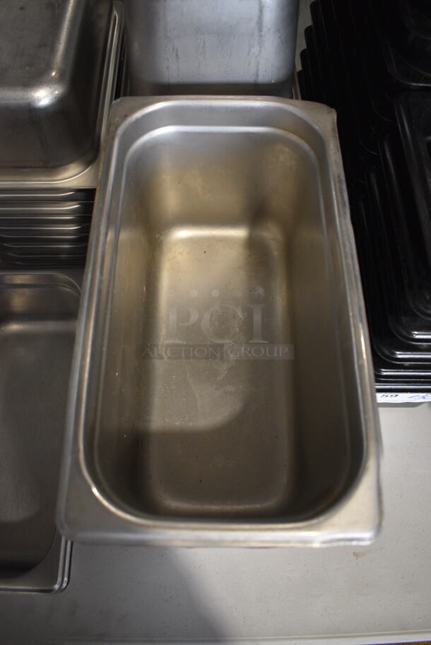 20 Stainless Steel 1/3 Size Drop In Bins. 1/3x6. 20 Times Your Bid! - Image 3 of 4