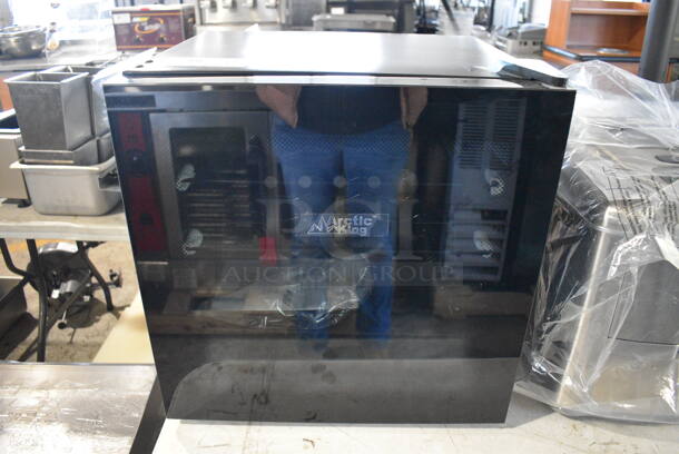 BRAND NEW SCRATCH AND DENT! Arctic King AWCA016ADB Metal Wine Cooler Chiller Merchandiser. 115 Volts, 1 Phase. 18.5x18x19. Tested and Working! - Image 2 of 6