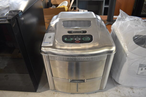 BRAND NEW SCRATCH AND DENT! Whynter T-2M Stainless Steel Commercial Countertop Ice Cube Maker. 110/115 Volts, 1 Phase. 14x17x15. Tested and Working! - Image 2 of 9