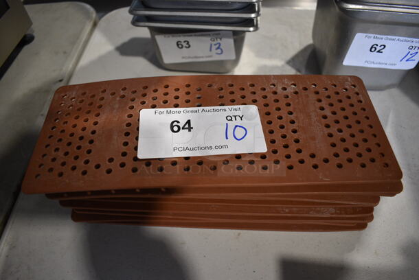 10 Orange Silform Rapid Cook Oven Risers. 12x5x1. 10 Times Your Bid! - Image 1 of 3