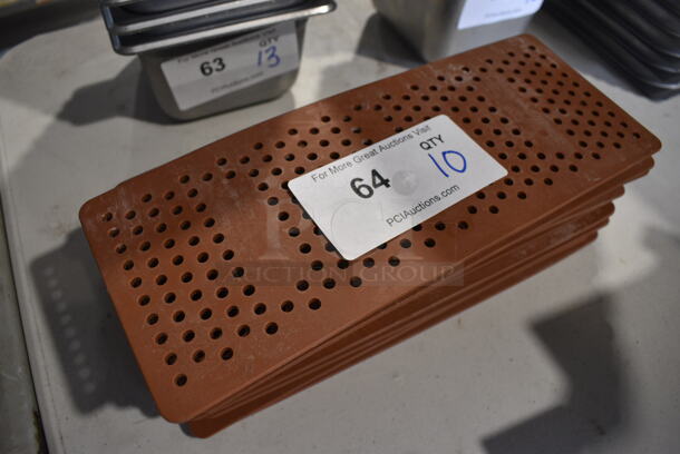 10 Orange Silform Rapid Cook Oven Risers. 12x5x1. 10 Times Your Bid! - Image 2 of 3