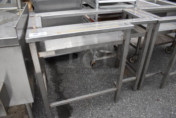 Stainless Steel Counter Frame. 39x22.5x32.5 - Image 2 of 4
