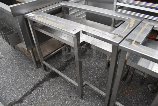 Stainless Steel Counter Frame. 39x22.5x32.5 - Image 3 of 4