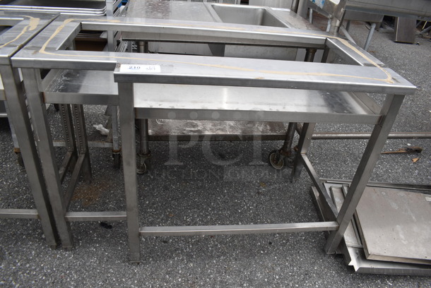 Stainless Steel Counter Frame. 45x22.5x32.5